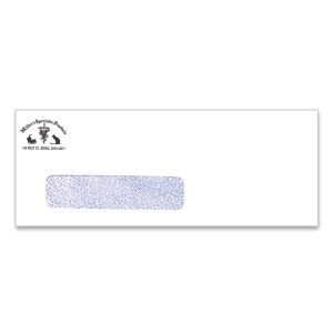 #10 Window Envelope - 1 Color Imprint
