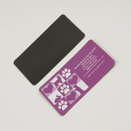 Economy Business Card Magnet - 1 Color