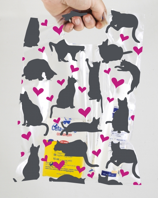 Cats & Hearts (Gray & Pink) MSP1010